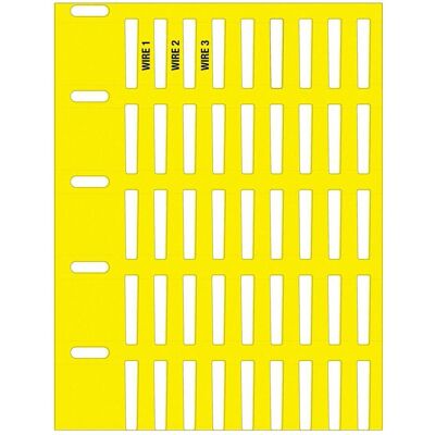Brady, Rouleau d’étiquettes, THTRDS-16x4,4-7696-YL, Durasleeve(R), porte-fils pour marqueurs solides, vinyle, jaune, 16.00 x 4 - Publicité Brady, Rouleau d’étiquettes, THTRDS-16x4,4-7696-YL, Durasleeve(R), porte-fils pour marqueurs solides, vinyle, jaune, 16.00 x 4 - Publicité