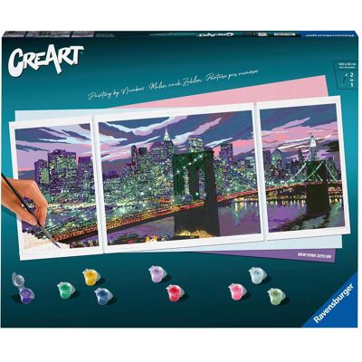 Ravensburger CreArt New York Skyline - Publicité Ravensburger CreArt New York Skyline - Publicité