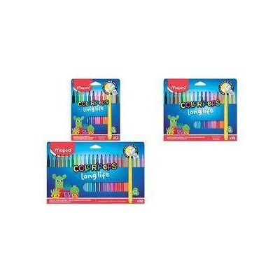 Maped, Écriture + dessin, COLOR'PEPS LONG LIFE Filzstifte farbsortiert, 12 St. (12x) - Publicité Maped, Écriture + dessin, COLOR'PEPS LONG LIFE Filzstifte farbsortiert, 12 St. (12x) - Publicité