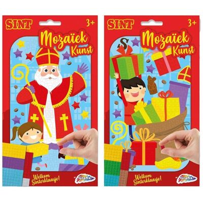 Grafix L'art de la mosaïque Sinterklaas - Publicité Grafix L'art de la mosaïque Sinterklaas - Publicité