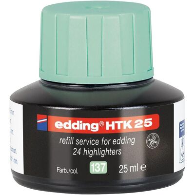 Edding, Marqueur, Recharge 25ml vert pastel (1x) - Publicité Edding, Marqueur, Recharge 25ml vert pastel (1x) - Publicité