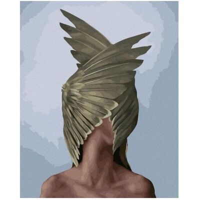 Norimpex Malen nach Zahlen - Mädchen mit Adler 40x50cm - Publicité Norimpex Malen nach Zahlen - Mädchen mit Adler 40x50cm - Publicité
