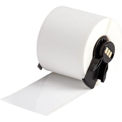 Brady, Rouleau d’étiquettes, M6C-1900-422, polyester, blanc, brillant, 48.26 mm x 15.24 m, permanent, continu (54.61 mm) - Publicité Brady, Rouleau d’étiquettes, M6C-1900-422, polyester, blanc, brillant, 48.26 mm x 15.24 m, permanent, continu (54.61 mm) - Publicité