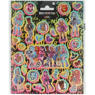 Grafix, Autocollants, Aufkleber Monster High Set - Publicité Grafix, Autocollants, Aufkleber Monster High Set - Publicité