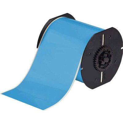 Brady, Rouleau d’étiquettes, B30C-4000-569-LB, Polyester haute performance, Bleu clair, 101.00 mm x 30.40 m permanent, en continu (101.60 mm) - Publicité Brady, Rouleau d’étiquettes, B30C-4000-569-LB, Polyester haute performance, Bleu clair, 101.00 mm x 30.40 m permanent, en continu (101.60 mm) - Publicité