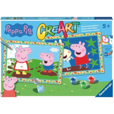 Ravensburger CreArt Peppa Pig - Publicité Ravensburger CreArt Peppa Pig - Publicité
