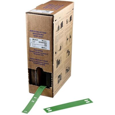 Brady, Rouleau d’étiquettes, BM7-10x60-7643-GN, Étiquettes Heatex, Vert, mat, 10.00 x 60.00 mm, non adhésives, gros rouleau ( (10 mm) - Publicité Brady, Rouleau d’étiquettes, BM7-10x60-7643-GN, Étiquettes Heatex, Vert, mat, 10.00 x 60.00 mm, non adhésives, gros rouleau ( (10 mm) - Publicité
