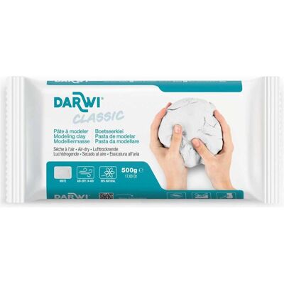 DARWI Classic Argile à Modeler qui Sèche à l'Air - Argile à Modeler - Publicité DARWI Classic Argile à Modeler qui Sèche à l'Air - Argile à Modeler - Publicité