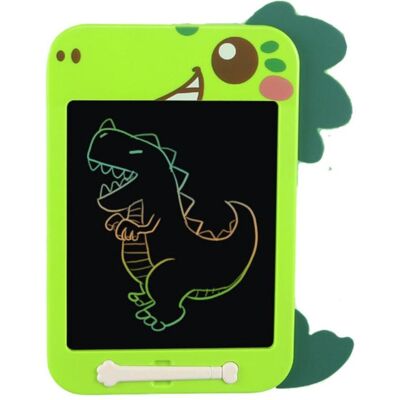Lean Toys Lean Lcd-Zeichen- Und Schreibtafel Dinosaurier Grün - Publicité Lean Toys Lean Lcd-Zeichen- Und Schreibtafel Dinosaurier Grün - Publicité