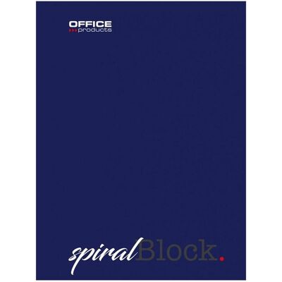 Teka, Cahier + bloc-notes, Spiralnotizbuch A5/80K marineblaue Linie (5 Stück) (A5, À rayures) - Publicité Teka, Cahier + bloc-notes, Spiralnotizbuch A5/80K marineblaue Linie (5 Stück) (A5, À rayures) - Publicité