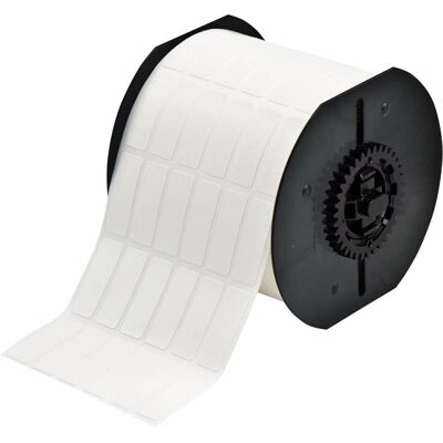 Brady, Rouleau d’étiquettes, B33-87-499, Tissu nylon, blanc, mat, 12.70 x 36.50 mm, permanent, 6 pistes (2500 pcs.) (93.98 mm) - Publicité Brady, Rouleau d’étiquettes, B33-87-499, Tissu nylon, blanc, mat, 12.70 x 36.50 mm, permanent, 6 pistes (2500 pcs.) (93.98 mm) - Publicité