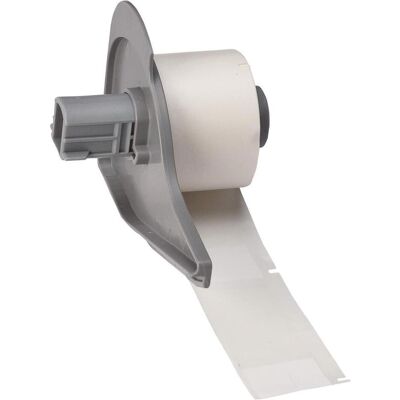 Brady, Rouleau d’étiquettes, M7-21-642, Fluorure de polyvinyle, blanc/transparent, 25,4 x 19,05(63,5)mm, permanent, pour câble (33.32 mm) - Publicité Brady, Rouleau d’étiquettes, M7-21-642, Fluorure de polyvinyle, blanc/transparent, 25,4 x 19,05(63,5)mm, permanent, pour câble (33.32 mm) - Publicité
