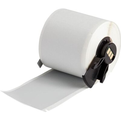 Brady, Rouleau d’étiquettes, M6-38-486, polyester métallisé, argenté, mat, 48.26 x 101.60 mm, extra-adhésif (1 (57.15 mm) - Publicité Brady, Rouleau d’étiquettes, M6-38-486, polyester métallisé, argenté, mat, 48.26 x 101.60 mm, extra-adhésif (1 (57.15 mm) - Publicité