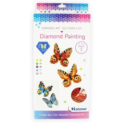 Magni PRACHT Diamond Painting Schmetterling mit Magnet blau 2 Stück - Publicité Magni PRACHT Diamond Painting Schmetterling mit Magnet blau 2 Stück - Publicité