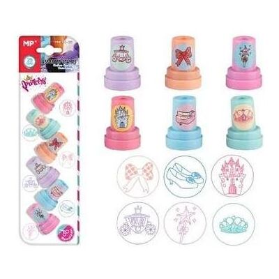 Teka, Tampon encreur, Stempel für Kinder Prinzessin 6 Stk - Publicité Teka, Tampon encreur, Stempel für Kinder Prinzessin 6 Stk - Publicité