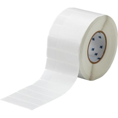 Brady, Rouleau d’étiquettes, THT-65-417-3, vinyle auto-laminant, blanc/transparent, 25.40 x 25.40(95.25) mm, permanent (25.40 mm) - Publicité Brady, Rouleau d’étiquettes, THT-65-417-3, vinyle auto-laminant, blanc/transparent, 25.40 x 25.40(95.25) mm, permanent (25.40 mm) - Publicité