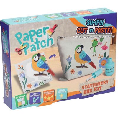 Stigo Bike Paper Patch Decoupage-Set – Beutel mit einem Papagei - Publicité Stigo Bike Paper Patch Decoupage-Set – Beutel mit einem Papagei - Publicité