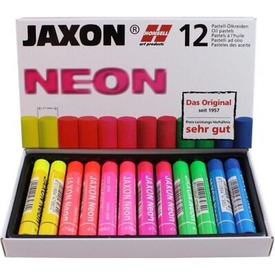 Magni, Écriture + dessin, Craies à l'huile pastel Jaxon fluo 12pcs (12x) - Publicité Magni, Écriture + dessin, Craies à l'huile pastel Jaxon fluo 12pcs (12x) - Publicité