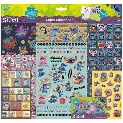 Totum, Autocollants, Disney Stitch (300 Autocollants) - Publicité Totum, Autocollants, Disney Stitch (300 Autocollants) - Publicité