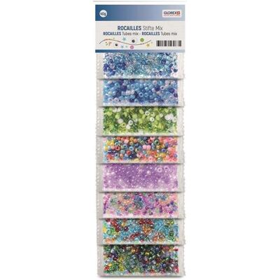 Glorex Rocailles/broches Mix, Multicolore - Publicité Glorex Rocailles/broches Mix, Multicolore - Publicité