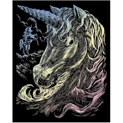 Pracht Images à gratter Licorne Hologramme 20,3x25,4cm - Publicité Pracht Images à gratter Licorne Hologramme 20,3x25,4cm - Publicité