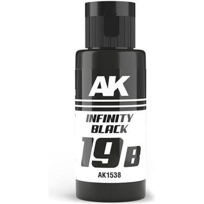 AK Interactive, Peinture loisirs créatifs, Dual Exo 19B - Noir Infini (60 ml) - Publicité AK Interactive, Peinture loisirs créatifs, Dual Exo 19B - Noir Infini (60 ml) - Publicité