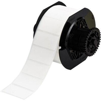 Brady, Rouleau d’étiquettes, B33 Series Étiquettes en polyester pour composants et codes à barres, blanches, brillantes (55.88 mm) - Publicité Brady, Rouleau d’étiquettes, B33 Series Étiquettes en polyester pour composants et codes à barres, blanches, brillantes (55.88 mm) - Publicité