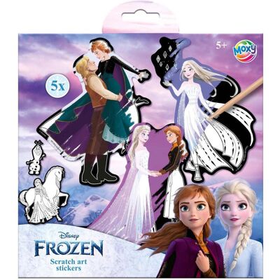 Grafix, Autocollants, Frozen Scratch Autocollant Avec Stylo 5 pcs. (5 Autocollants) - Publicité Grafix, Autocollants, Frozen Scratch Autocollant Avec Stylo 5 pcs. (5 Autocollants) - Publicité