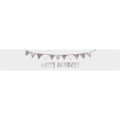 Ursus Papier transparent banderole argent - Publicité Ursus Papier transparent banderole argent - Publicité