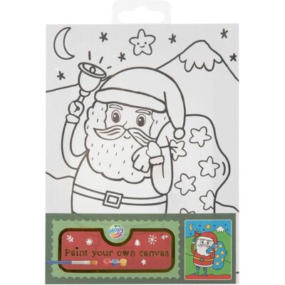 Grafix Tableau sur toile sur le thème de Noël – peinture et pinceaux fournis - Publicité Grafix Tableau sur toile sur le thème de Noël – peinture et pinceaux fournis - Publicité