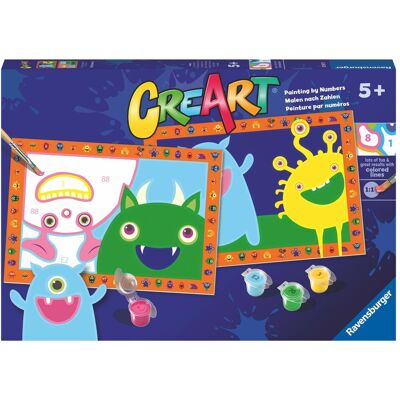Ravensburger CreArt Silly Monsters - Publicité Ravensburger CreArt Silly Monsters - Publicité
