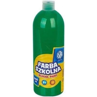 Astra, Peinture loisirs créatifs, Peinture scolaire 1000 ml vert clair (301217051) (1000 ml) - Publicité Astra, Peinture loisirs créatifs, Peinture scolaire 1000 ml vert clair (301217051) (1000 ml) - Publicité