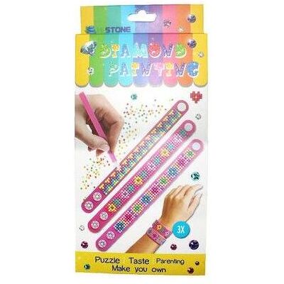 Magni Diamond Painting Bracelets 20x2cm 3 pièces - Publicité Magni Diamond Painting Bracelets 20x2cm 3 pièces - Publicité