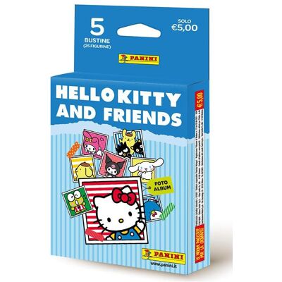 Panini, Autocollants, Stickers Hello Kitty Ecoblister 5 Buste (5 Autocollants) - Publicité Panini, Autocollants, Stickers Hello Kitty Ecoblister 5 Buste (5 Autocollants) - Publicité