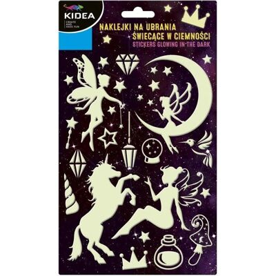 Derform, Autocollants, Leuchtende Kleidungsaufkleber: Die magische Welt von Kidea (20 Autocollants) - Publicité Derform, Autocollants, Leuchtende Kleidungsaufkleber: Die magische Welt von Kidea (20 Autocollants) - Publicité