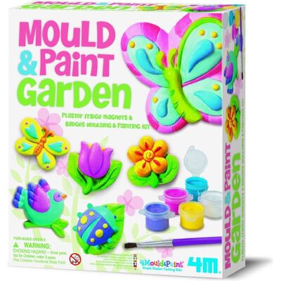 Kit de bricolage de magnets et badges jardin 4M - Publicité Kit de bricolage de magnets et badges jardin 4M - Publicité