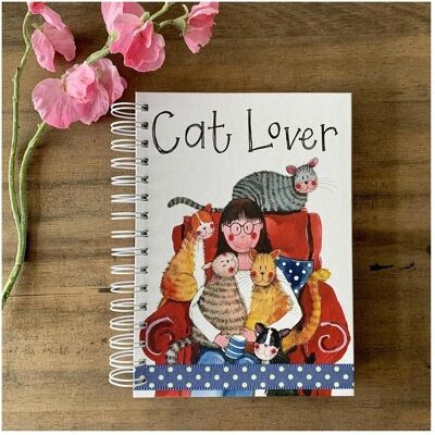 Teka, Cahier + bloc-notes, Spiralnotizbuch A5 SJ13 TW Cat Lover Kociara (A5) - Publicité Teka, Cahier + bloc-notes, Spiralnotizbuch A5 SJ13 TW Cat Lover Kociara (A5) - Publicité