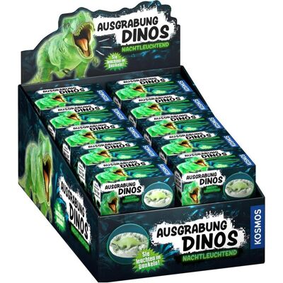 Kosmos Excavation Dino phosphorescent (1 pièce) - Publicité Kosmos Excavation Dino phosphorescent (1 pièce) - Publicité