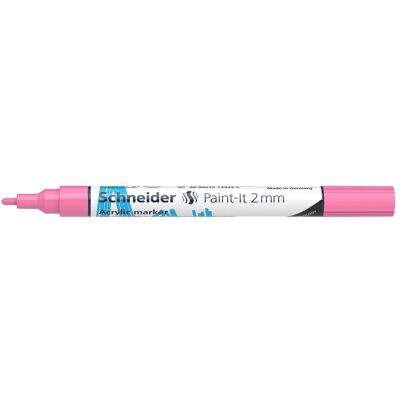 Schneider, Marqueur, Marqueur acrylique Paint-It 310 2mm rose pastel (1x) - Publicité Schneider, Marqueur, Marqueur acrylique Paint-It 310 2mm rose pastel (1x) - Publicité