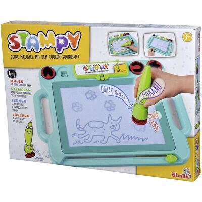 Simba Art & Fun - Stampy, Tableau de Dessin avec Stylo Sonore - Tableau de Dessin - Publicité Simba Art & Fun - Stampy, Tableau de Dessin avec Stylo Sonore - Tableau de Dessin - Publicité