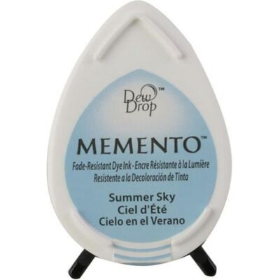 Tsukineko, Tampon encreur, Pad d'encrage Memento Dew Drop Summer Sky - Publicité Tsukineko, Tampon encreur, Pad d'encrage Memento Dew Drop Summer Sky - Publicité