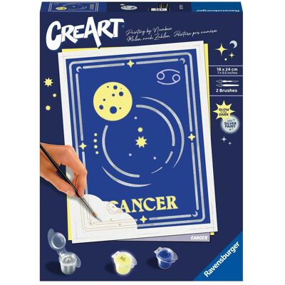 Ravensburger CreArt - Peinture par numéros 23733 - Cancer - dès 14 ans - Publicité Ravensburger CreArt - Peinture par numéros 23733 - Cancer - dès 14 ans - Publicité