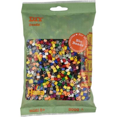 Hama Perles à repasser bio - mélange de couleurs (199), 3000 pièces. Publicité Hama Perles à repasser bio - mélange de couleurs (199), 3000 pièces. Publicité