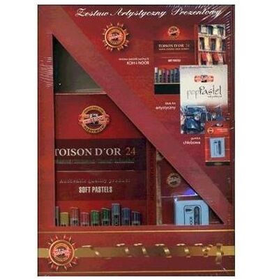 Koh-i-Noor Kit de peinture : Pastels secs + Bloc + Gomme (174122) - Publicité Koh-i-Noor Kit de peinture : Pastels secs + Bloc + Gomme (174122) - Publicité