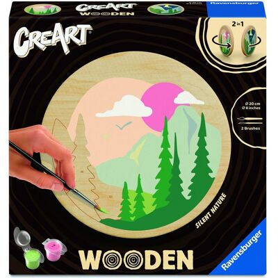 Ravensburger CreArt Wooden- peinture par numéros - Nature silencieuse - Publicité Ravensburger CreArt Wooden- peinture par numéros - Nature silencieuse - Publicité
