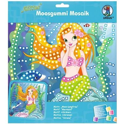 Ludwig Bähr Kit d'Artisanat pour Enfants - Sirène Glitter Moosgummi 25cm - Publicité Ludwig Bähr Kit d'Artisanat pour Enfants - Sirène Glitter Moosgummi 25cm - Publicité