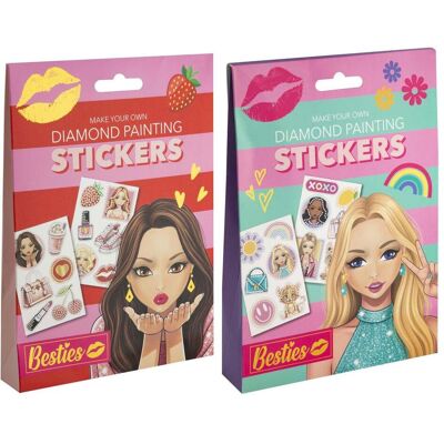 Artist Besties Diamond Painting Sticker, 12 Stk. Publicité Artist Besties Diamond Painting Sticker, 12 Stk. Publicité