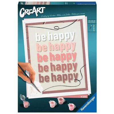 Ravensburger CreArt Be Happy - Publicité Ravensburger CreArt Be Happy - Publicité