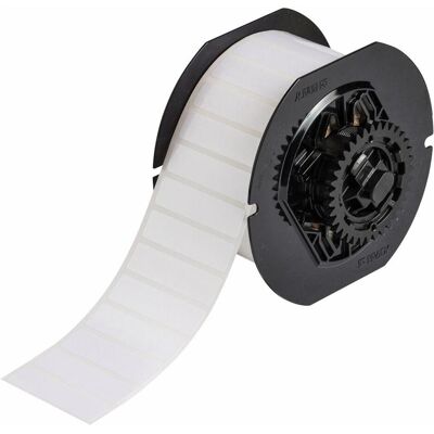 Brady, Rouleau d’étiquettes, B33-53-8591-WT, polyester résistant aux intempéries, blanc, brillant, 50.80 x 12.70 mm, permanent - Publicité Brady, Rouleau d’étiquettes, B33-53-8591-WT, polyester résistant aux intempéries, blanc, brillant, 50.80 x 12.70 mm, permanent - Publicité