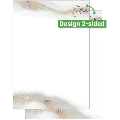 Sigel Papier de copie design aquarelle - 90g/m² - Publicité Sigel Papier de copie design aquarelle - 90g/m² - Publicité